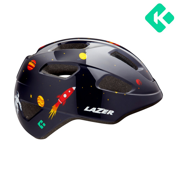 Kask dziecięcy Lazer Nutz KinetiCore — Space, rozmiar Uni (50–56 cm)