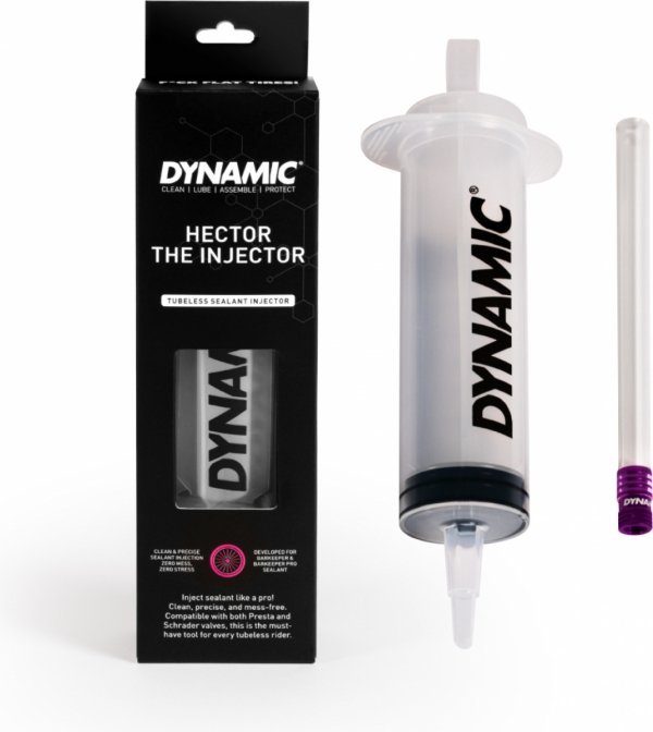 Wtryskiwacz do uszczelniacza Dynamic Hector the Injector 100 ml — precyzyjna aplikacja do opon tubeless
