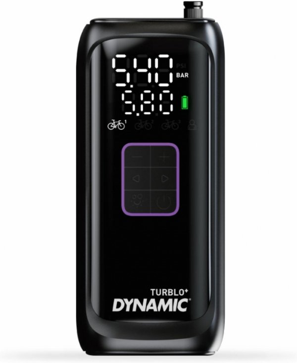 Elektryczna pompka Dynamic Turblo+ — do 10 bar / 145 psi, akumulator 2000 mAh