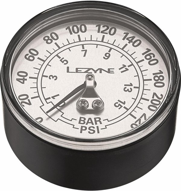 Manometr do pompki podłogowej Lezyne 2,5" — 220 PSI / 15 bar