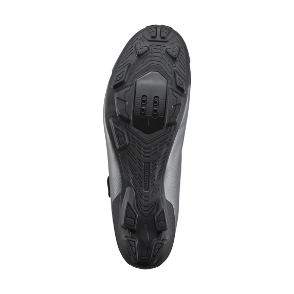 Buty SPD MTB Shimano SH-XC100 srebrne, rozmiar 43