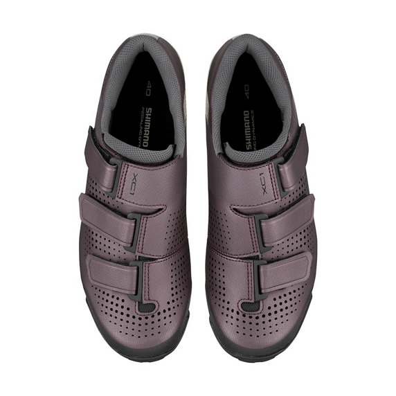 Buty MTB Shimano SH-XC100W damskie mahoniowe, rozmiar 38