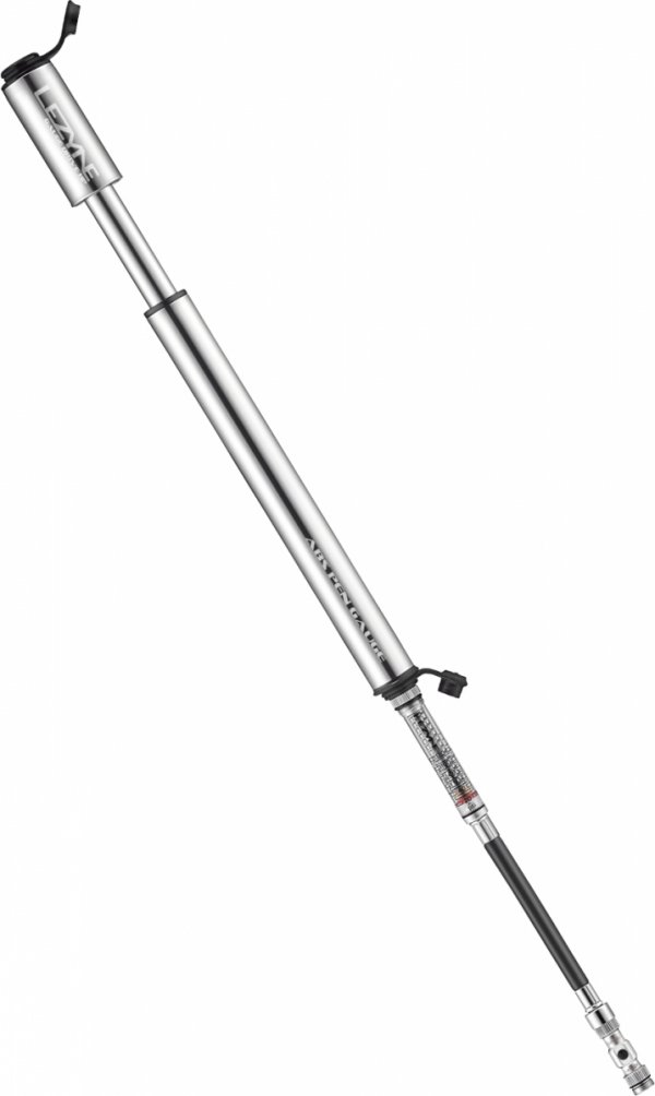 Pompka ręczna Lezyne CNC Gauge Drive HP-M — srebrna