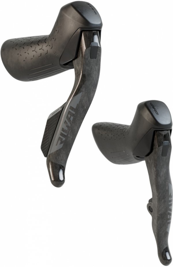 Klamkomanetka + zacisk SRAM Rival AXS E1 HRD — prawy tył 1800 mm