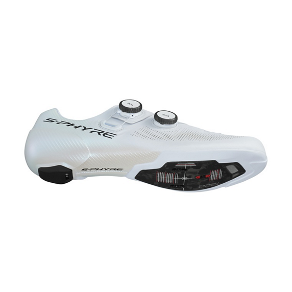 Buty Shimano SH-RC903 — szosa, White, SPD-SL (3-śrub), rozmiar 43.5