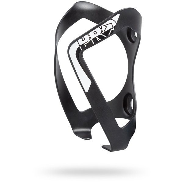 Koszyk na bidon PRO Alloy Black-White