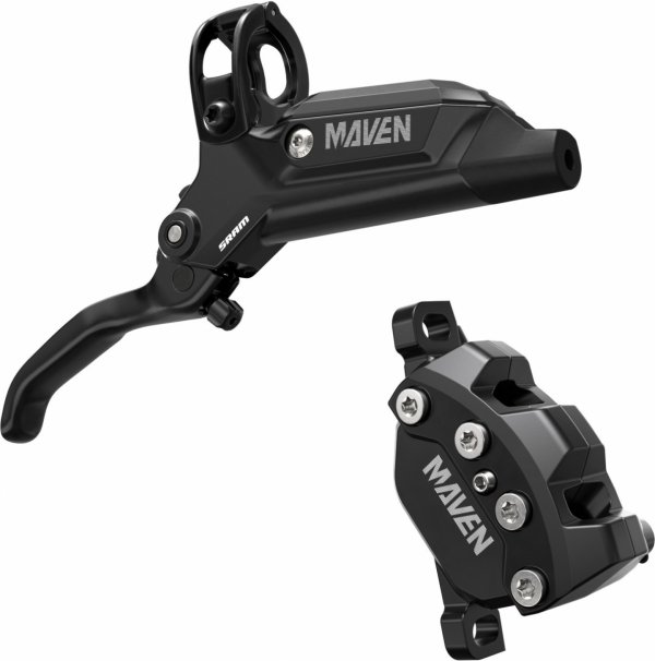 Hamulce tarczowe SRAM Maven Base (Stealth) — przód, 4-tłoczkowe, 950 mm