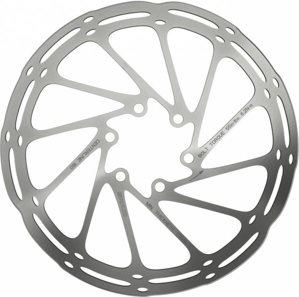 Tarcza hamulcowa SRAM CenterLine 180 mm — Rounded Edges, 6-śrub