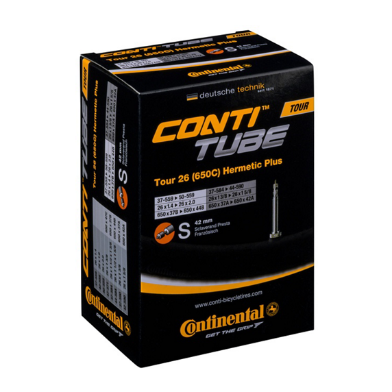 Dętka Continental Tour 26 Hermetic Plus FV 42mm [37-559-|}47-597]