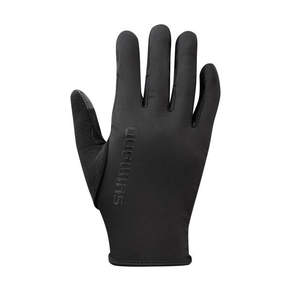 Rękawiczki rowerowe Shimano Windbreak Race — Black • Rozmiar M