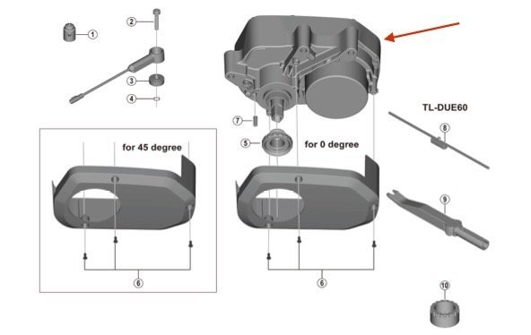 Silnik Shimano STEPS DU-E6012