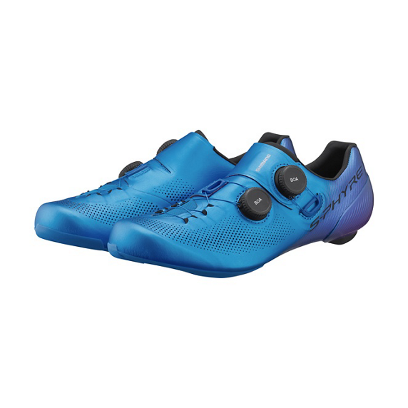 Buty Shimano SH-RC903 — szosa, Blue, SPD-SL (3-śrub), rozmiar 45