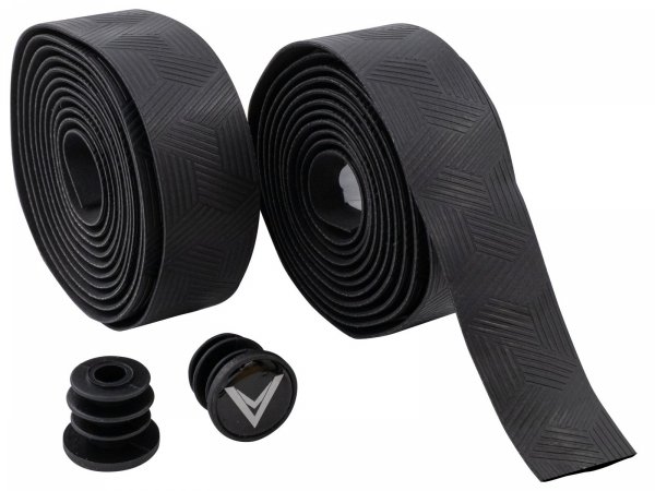 Owijka na kierownicę Voxom Shock Absorber 2,5 mm — szaro-czarna