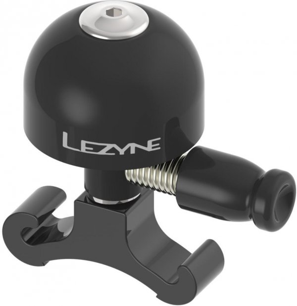Dzwonek rowerowy Lezyne Classic Brass Bell S All Black — czarny