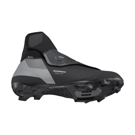 Buty Shimano SH-MW702 — zimowe MTB, Black, SPD (2-śrub), rozmiar 36