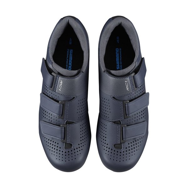Buty szosowe Shimano SH-RC100 niebieskie, rozmiar 47