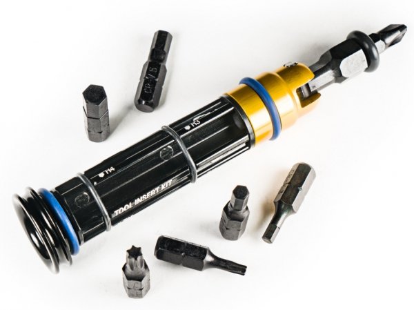 Narzędzie w kierownicę Lezyne Tool Insert Kit L — czarne, 11 bitów