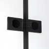 NEW TRENDY - Kabina kwadratowa New Renoma BLACK 90x90x195  D-0274A/D-0119B  PRAWA