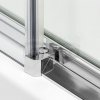 NEW TRENDY Drzwi prysznicowe przesuwne szkło 8mm PORTA 100x200 PL PRODUKCJA  EXK-1046/EXK-1047