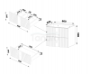MEGSTYL Szafka Pod Umywalkę 2S 60cm Szary Mat XILO-0000-0005832