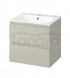 CERSANIT - Set C468 - Szafka łazienkowa z umywalką MODUO 60 cm kolor Kaszmir  S801-591