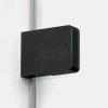 NEW TRENDY Drzwi wnękowe Eventa Black Chrome, drzwi pojedyncze 90x200 EXK-6130 PRAWE