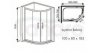 WANA - Kabina prysznicowa RODOS MAX seria Advance 100x80x185 Model QF81