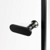 NEW TRENDY Drzwi wnękowe prysznicowe składane NEW SOLEO BLACK 120x195 D-0227A