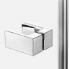 NEW TRENDY Kabina prysznicowa Avexa 120x80x200, pojedyncze drzwi szkło 6mm z powłoką ACTIVE SHIELD EXK-1505/EXK-1506