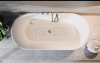 BESCO Wanna wolnostojąca Deeva 180x80 + maskownica odpływu biała #WWA-180-DBI
