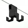 NEW TRENDY - Kabina Walk In New Modus BLACK 130x80x200 EXK-1287