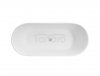 BESCO - Wanna wolnostojąca MOYA 160 + klik-klak chrom  #WMD-160-M