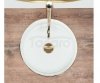 REA - umywalka nablatowa SAMI Gold Edge