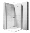 REA - Kabina prysznicowa MODUŁ FOLD N2 prostokątna podwójne drzwi składane 80x110