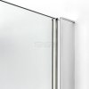 NEW TRENDY Drzwi prysznicowe wnękowe NEW RENOMA 150x195 D-0095A/D-0096A