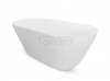 BESCO - Wanna wolnostojąca MOYA 160 + klik-klak chrom  #WMD-160-M