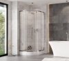 BESCO Kabina prysznicowa 90x90x190 ZARAYA Chrom ZP-90-190-C
