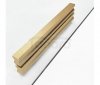 REA - Kabina Prysznicowa MONTANA Gold Brush / Złota Szczotkowana 110x80  /drzwi 110 + ścianka 80/