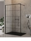 NEW TRENDY - Kabina Walk In New Modus BLACK 70X200 EXK-0244
