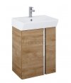 ELITA SZAFKA ZESTAW Z UMYWALKĄ SET SKYE 50 2D DĄB CANELA PDW 168350/RE020500127050