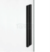 NEW TRENDY Drzwi wnękowe 160x200 Softi X Black, drzwi pojedyncze, przesuwne typu soft close  EXK-5363/EXK-5364