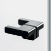 NEW TRENDY Drzwi wnękowe Eventa Black Chrome, drzwi pojedyncze 100x200 EXK-6131 LEWE