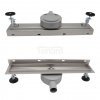 AQUALINE Odpływ przyścienny 2w1 z obrotowym syfonem 360° 60cm LSR04600