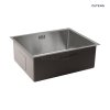 Oltens Stalvask zlewozmywak stalowy 1-komorowy 54x44 cm stal polerowana 71101100