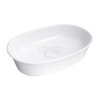 OMNIRES Umywalka CLASSICA M+ 61x40 biały połysk CLASSICAUNBP