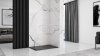 REA - Brodzik prysznicowy kamienny STONE BLACK 90 x 120