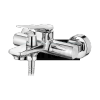 INVENA Bateria wannowa ścienna NERI CHROM  BW-01-001-L