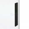 NEW TRENDY Drzwi prysznicowe przesuwne SOFTI BLACK 150x200 samodomykające EXK-3955