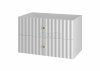 MEGSTYL AQUA-01 Szafka pod umywalkę 80cm biały mat AQUA-0000-0005883