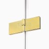 NEW TRENDY Kabina przyścienna AVEXA GOLD SHINE 90x100x200 EXK-2133/EXK-2103 POLSKA PRODUKCJA
